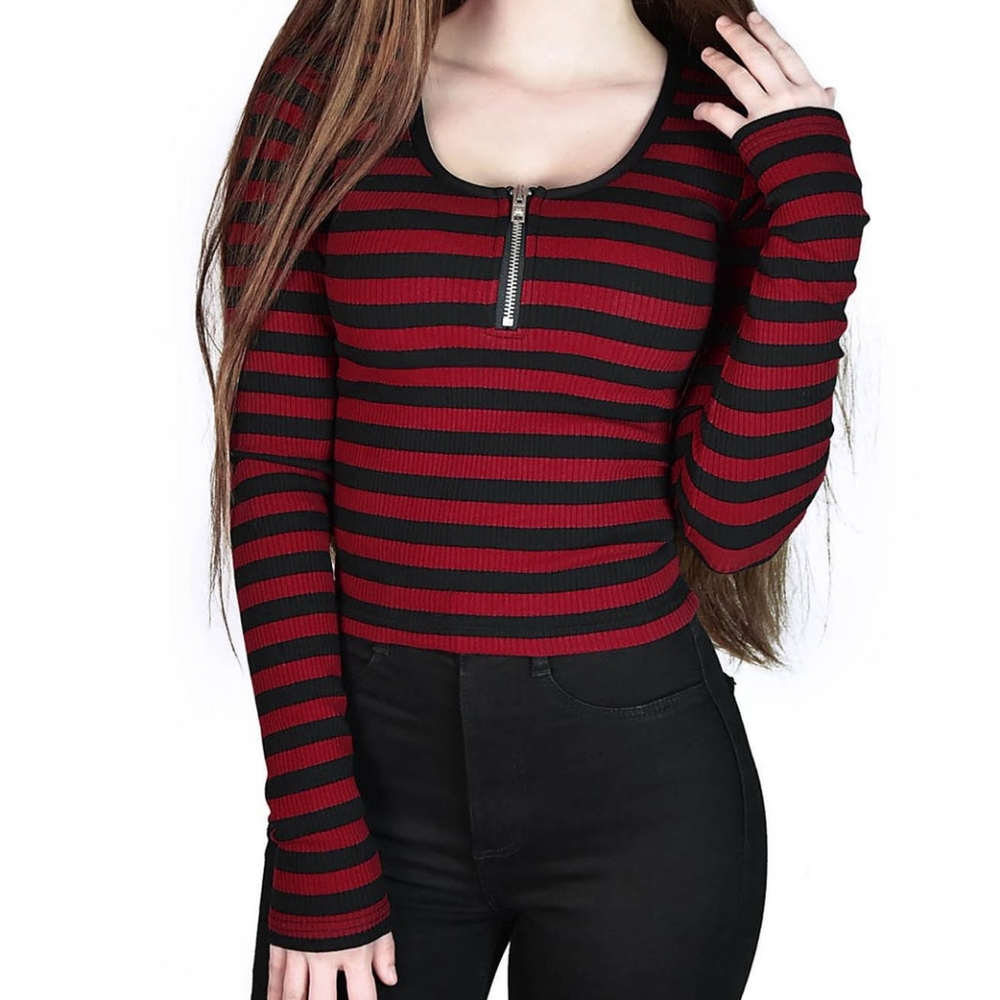 SOLD Izora Blood Ribbed To